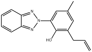 2-(2H-苯并三唑-2-基)-4-甲基-6-(2-丙烯基)苯酚