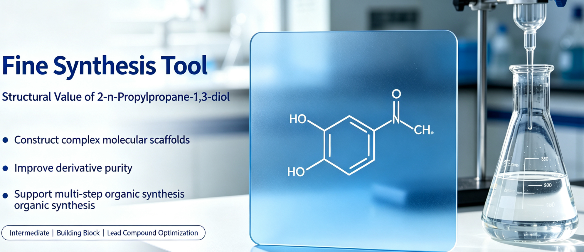 New Product Launch | 2-n-Propylpropane-1,3-diol (CAS 2612-28-4) – High-Purity Intermediate Now Available, Empowering the High-End Fine Chemical Synthesis Industry Chain